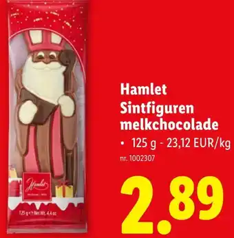 Lidl Hamlet Sintfiguren melkchocolade aanbieding