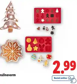 Lidl SILVERCREST Siliconen bakvorm / pralinevorm aanbieding