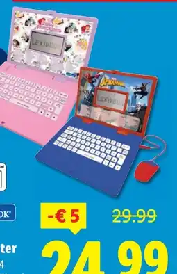Lidl LEXIBOOK Spel- computer aanbieding