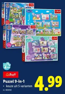 Lidl Puzzel 9-in-1 aanbieding