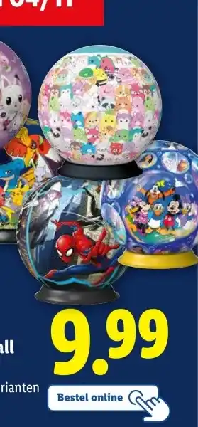 Lidl 3D Puzzle Ball aanbieding