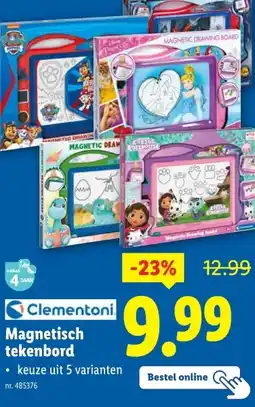 Lidl Magnetisch tekenbord aanbieding