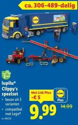 Lidl lupilu Clippy's speelset aanbieding