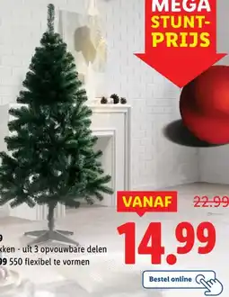 Lidl LIVARNO HOME Kunstkerstboom aanbieding