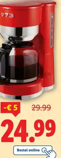 Lidl SILVERCREST Retrokoffiezet- apparaat aanbieding