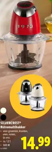 Lidl SILVERCREST Retromultihakker aanbieding