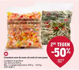 Delhaize Groenten voor de oven, de wok of voor pasta aanbieding