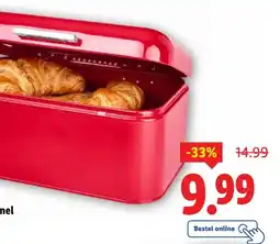 Lidl SILVERCREST Retrobroodtrommel aanbieding