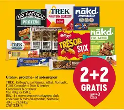 Delhaize Graan-, proteïne- of notenrepen aanbieding