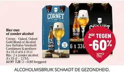 Delhaize Bier met of zonder alcohol aanbieding