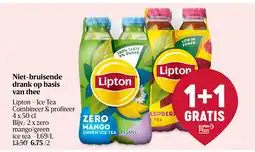 Delhaize Niet-bruisende drank op basis van thee aanbieding
