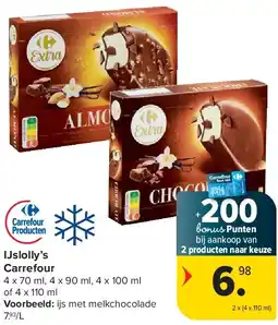 Carrefour IJslolly’s Carrefour aanbieding