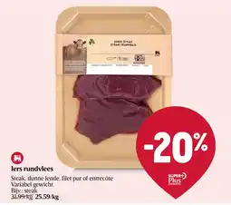 Delhaize Iers rundvlees aanbieding