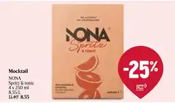 Delhaize Mocktail aanbieding