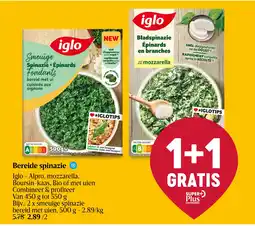 Delhaize Bereide spinazie aanbieding