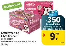 Carrefour Kattenvoeding Lily’s Kitchen aanbieding