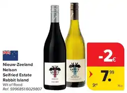 Carrefour Nieuw-Zeeland Nelson Seifried Estate Rabbit Island aanbieding