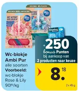 Carrefour Wc-blokje Ambi Pur aanbieding