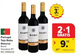 Carrefour Portugal Tejo Babu Reserva aanbieding