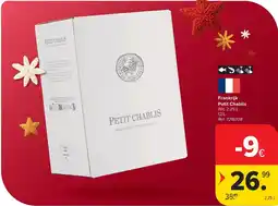 Carrefour Frankrijk Petit Chablis aanbieding