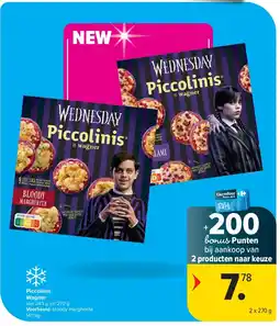 Carrefour Piccolinis Wagner aanbieding