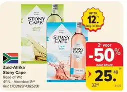 Carrefour Zuid-Afrika Stony Cape aanbieding