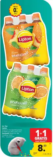 Carrefour Ice Tea Lipton aanbieding