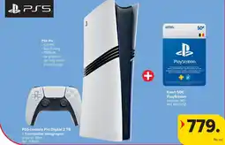Carrefour PS5-console Pro Digital 2 TB + 1 controller inbegrepen + Kaart 50€ PlayStation aanbieding