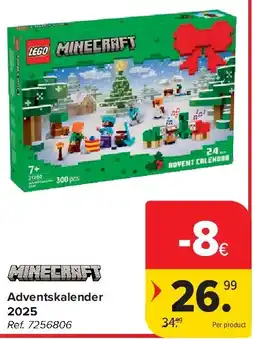 Carrefour Adventskalender 2025 aanbieding