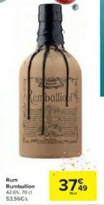 Carrefour Rum Rumbullion aanbieding