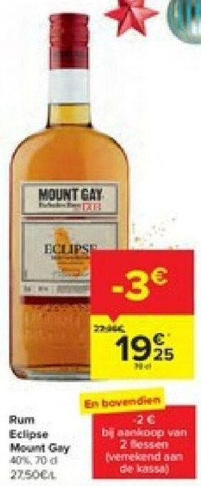Rum Eclipse Mount Gay