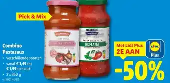 Lidl Combino Pastasaus aanbieding