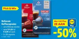 Lidl Bellarom Koffiecapsules aanbieding