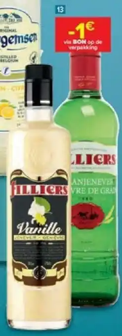 Carrefour Jenever Filliers aanbieding