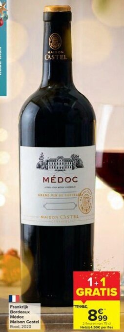 Frankrijk Bordeaux Medoc Maison Castel
