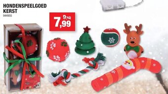Hubo Hondenspeelgoed Kerst aanbieding