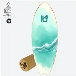 Decathlon Balanceboard IBOARDS Artist Wave (Dreamy) – Surf balanstraining aanbieding