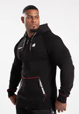 Decathlon Georgia Zipped Hoodie - Zwart aanbieding