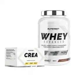 Decathlon Geavanceerd programma voor droge spieropbouw - wei-eiwit - creatine aanbieding