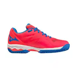 Decathlon Mizuno Wave Exceed Light Padel Red Blue Woman 61gb2223 63 aanbieding