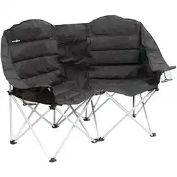 Decathlon Opvouwbare camping bank Rendez-vous dubbele lounge stoel tuinstoel aanbieding