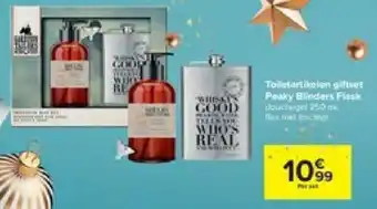 Toiletartikelen giftset Peaky Blinders Flask