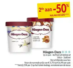Intermarché Häagen-Dazs aanbieding
