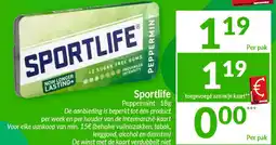 Intermarché Sportlife Peppermint aanbieding