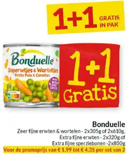 Intermarché Bonduelle aanbieding