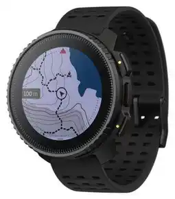 Decathlon Suunto Vertical Steel Solar GPS Horloge All Black aanbieding