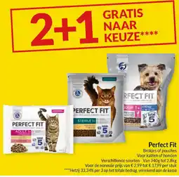 Intermarché Perfect Fit Brokjes of pouches Voor katten of honden aanbieding