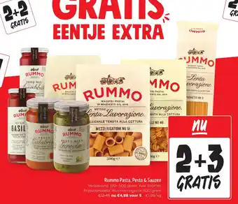 Rummo Pasta, Pesto & Sauzen
