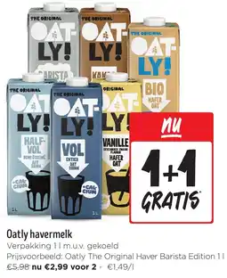 Jumbo Oatly havermelk aanbieding