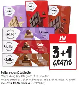 Jumbo Galler repen & tabletten aanbieding